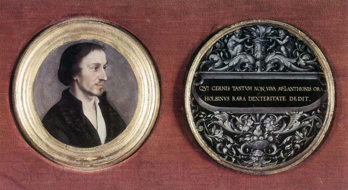 Ambrosius Holbein Portrait of Philipp Melanchthon Norge oil painting art